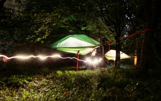 abenteuerreich Erlebnistouren, Baumzelt, Baumhängezelt, JGA, übernachten im Baum, besondere Übernachtung