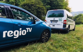 abenteuerreich erlebnistouren, Regio TV, reportage, baumzelt, tentsile, baumzelte, winterbach, süddeutschland, jga, betriebsausflug, teambuilding